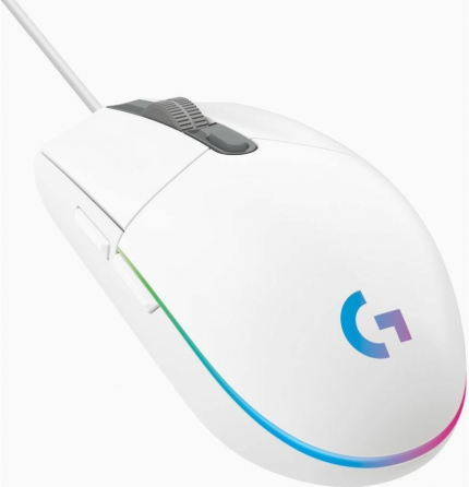 Игровая мышь Logitech G102 Lightsync белый оптическая (8000dpi) Usb 5 кнопок (арт-3424) Макеевка