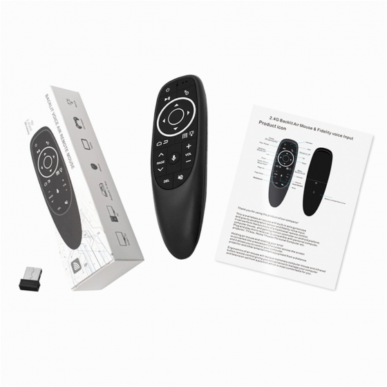 Аэро пульт, аэро мышь Air Mouse G10s Pro с подсветкой и голосовым управлением (арт-4817) Донецк