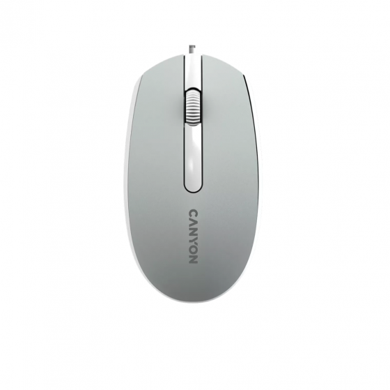 Мышь Canyon M-10, темно-серый (Cne-Cms10dg) оптический, 1000 Dpi, Usb, проводная (арт-6056) Макеевка
