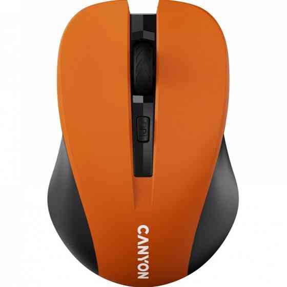 Мышь Canyon Mw-1 (Cne-Cmsw1o), 1200dpi, 1903777, оранжевая, беспроводная (арт-7480) Макеевка
