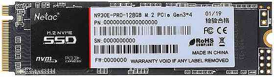 Ssd M.2 Nvme твердотельный накопитель Netac N930e Pro 128 гб (Nt01n930e-128g-E4x) (арт-6810) Донецк