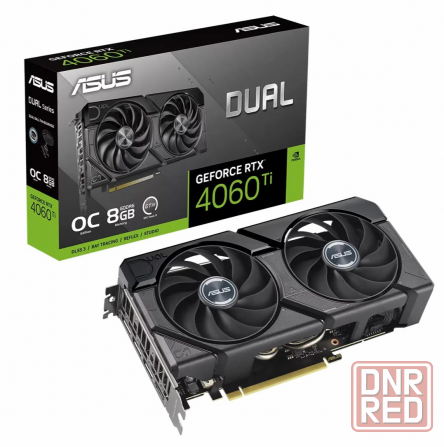 Видеокарта Asus Nvidia Geforce Rtx 4060 Ti 8gb Dual-Rtx4060ti-O8g-Evo/Rtx4060ti, Hdmi, Dp*3,8g, D6 ( Макеевка - изображение 2