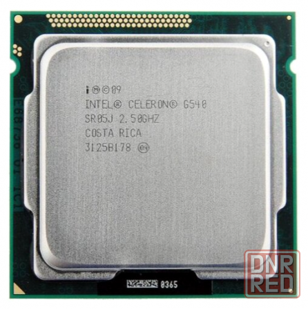 Процессор Intel Celeron G540 Sandy Bridge Lga1155, 2 X 2500 мгц б/у (арт-6386) Донецк - изображение 1