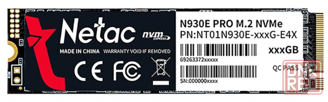 Ssd диск Netac M.2 (2280) N930e 256gb Pcie Nvme 3.0 X4 Tlc Nt01n930e-256g-E4x (арт-6290) Донецк - изображение 1