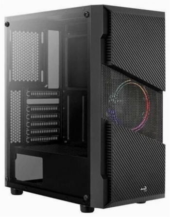 Компьютерный корпус Aerocool Menace Saturn Frgb V1 черный (арт-3973) Донецк