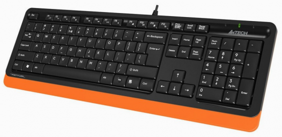 Клавиатура A4tech Fstyler Fk10 Orange-Black Usb (арт-4015) Донецк