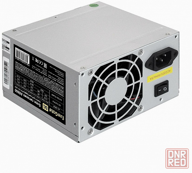 Блок питания Exegate Ab650 (Atx, 8cm Fan, 24pin, 4pin, 3xsata, 2xide, Fdd), Ex292143rus Oem (арт-356 Донецк - изображение 1