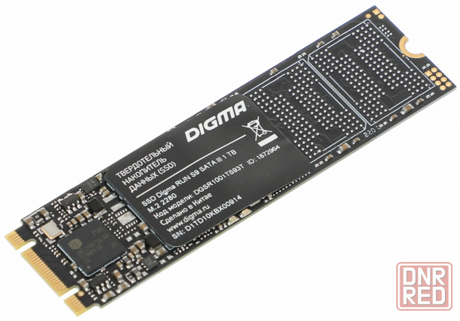 Твердотельный накопитель Digma 1тб M.2 Dgsr1001ts93t (арт-2670) Донецк - изображение 1