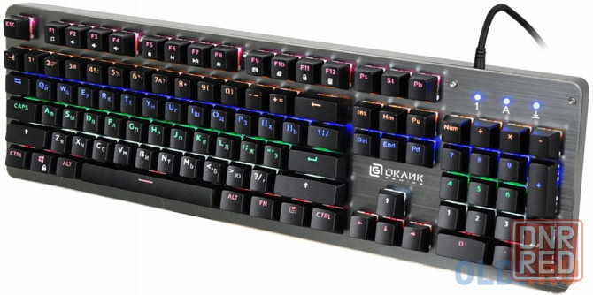 Игровая клавиатура Oklick 970g Dark Knight Black (арт-4497) Донецк - изображение 1