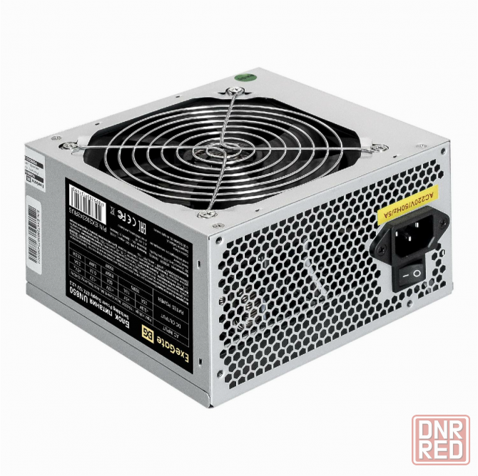 Блок питания компьютера Exegate 850w Un850 (Atx, 12cm Fan, 24pin, 2x(4+4)Pin, Pcie, 3xsata, 2xide) O Донецк - изображение 1