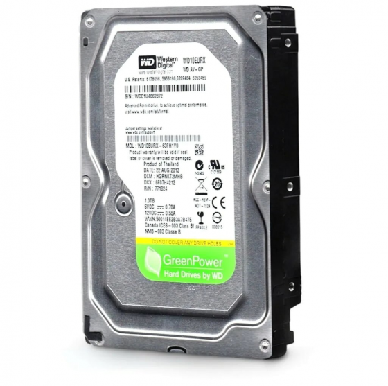 Жесткий диск Western Digital Av-Gp 1тб Wd10eurx (арт-9735) Макеевка