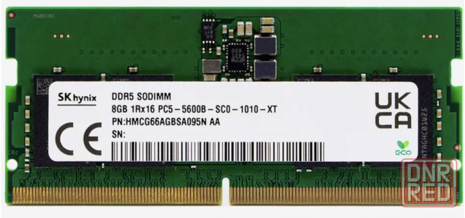 Оперативная память Sodimm 8gb Ddr5-5600 Sk Hynix Hmcg66agbsa095n (арт-3514) Макеевка - изображение 3