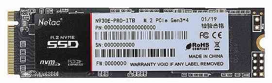 Твердотельный накопитель Ssd M.2 Nvme Netac N930e Pro (Nt01n930e-001t-E4x) 1тб (арт-7923) Донецк
