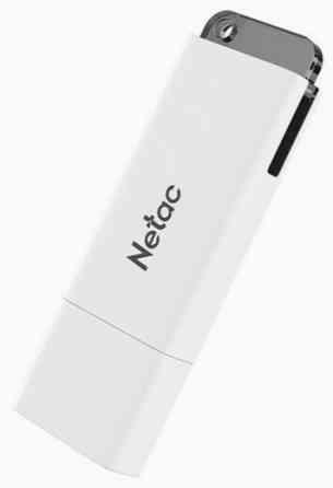 Usb флешка Netac U185 32gb White Usb 3.0 (Nt03u185n-032g-30wh) (арт-7491) Макеевка
