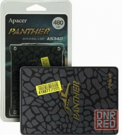 Твердотельный накопитель Apacer Panther 480 гб Sata Ap480gas340g-1 (арт-8622) Донецк - изображение 1