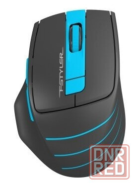 Мышь A4tech Fstyler Fg30s серый/синий оптическая (2000dpi) Silent беспроводная Usb (5but) (арт-5693) Донецк - изображение 1