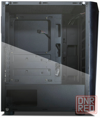 Корпус Eurocase B27 Matx без бп закаленное стекло (3xusb, 2xaudio) (арт-8521) Донецк - изображение 2