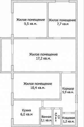 Продается четырехкомнатная квартира в центре города Мариуполь
