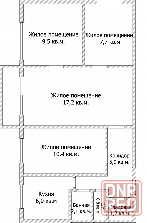 Продается четырехкомнатная квартира в центре города Мариуполь - изображение 2