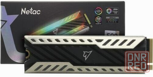 Твердотельный накопитель Ssd M.2 Nvme Netac Nv3000 (Nt01nv3000rgb-500-E4x) 500гб (арт-3503) Донецк - изображение 1