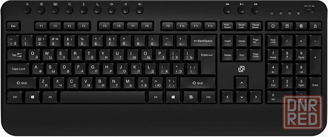 Клавиатура беспроводная Oklick K257w Black (2070286) (арт-8629) Макеевка - изображение 1