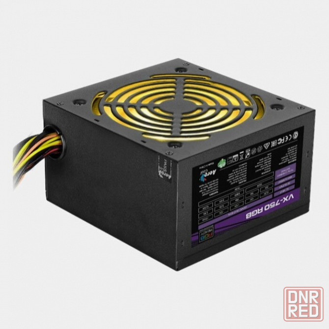 Блок питания Aerocool (Formula) Vx Plus 750 Rgb 750w черный Box (арт-7531) Донецк - изображение 1