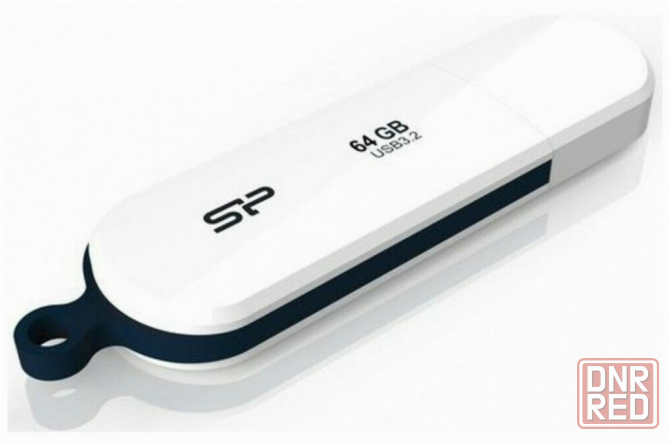 Usb Flash накопитель 64gb Silicon Power Blaze B32 White (Sp064gbuf3b32v1w) (арт-2145) Макеевка - изображение 1