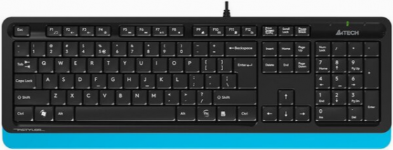 Клавиатура A4tech Fstyler Fk10 Black-Blue Usb черный (арт-7410) Донецк