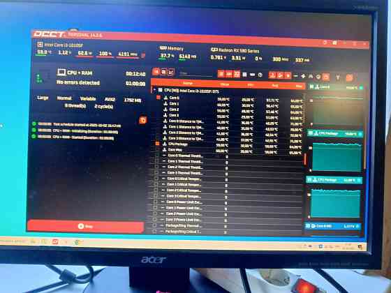 Готовый пк + монитор Макеевка