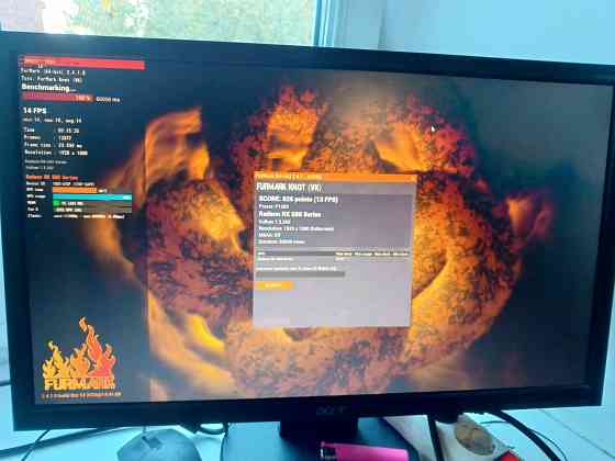 Готовый пк + монитор Макеевка