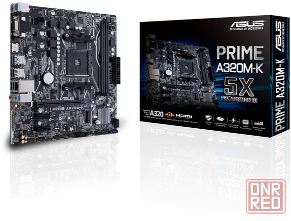Материнская плата Asus Prime A320m-K Socket Am4 Amd A320 2xddr4 1xpci-E 16x 2xpci-E 1x 4xsata Iii Ma Донецк - изображение 2