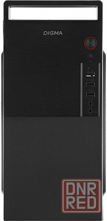 Корпус Mini-Tower Digma [Dc-Matx101-U2], Micro-Atx, без бп, черный. (арт-4002) Донецк - изображение 3