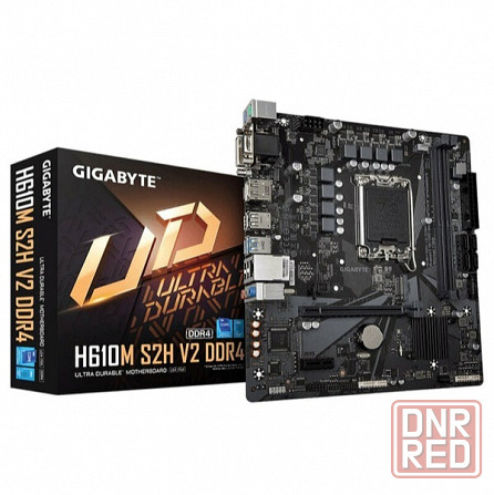 Материнская плата Gigabyte H610m S2h V2 Ddr4 Lga1700 (арт-9548) Донецк - изображение 1