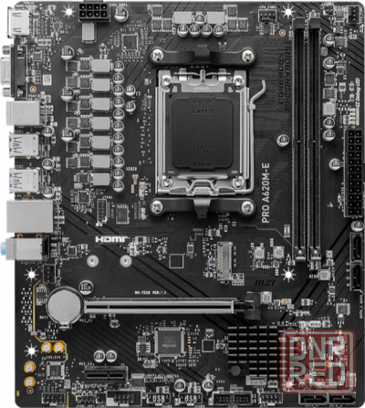 Материнская плата Msi Pro A620m-E Socket Am5 Amd B650 2xddr5 Matx Raid/Vga/Hdmi (арт-8755) Донецк - изображение 2