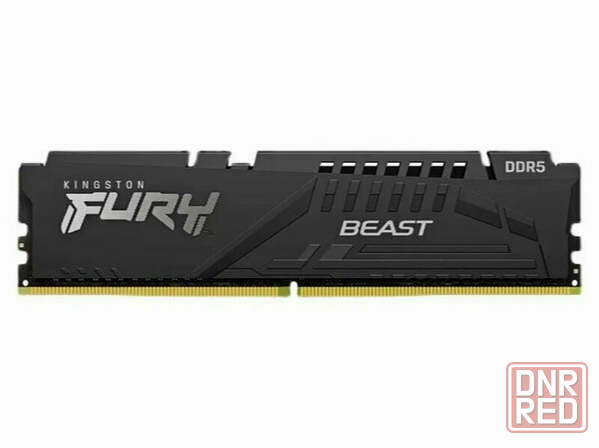 Kingston Fury Beast Black Ddr5 Dimm 5200mhz Pc-41600 Cl40 - 8gb Kf552c40bb-8 Oem (арт-4916) Донецк - изображение 1