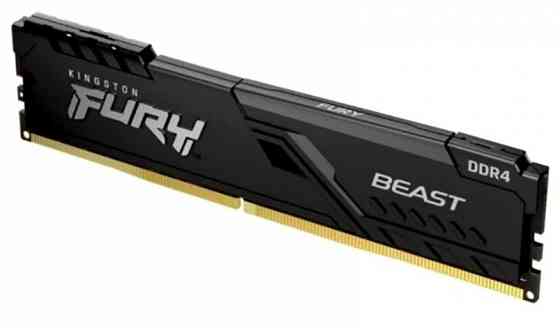 Оперативная память Dimm Ddr4 Kingston Fury Beast 16гб 3200 мгц Cl16 (Kf432c16bb1/16) (арт-1983) Донецк