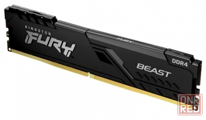 Оперативная память Dimm Ddr4 Kingston Fury Beast 16гб 3200 мгц Cl16 (Kf432c16bb1/16) (арт-1983) Донецк - изображение 1