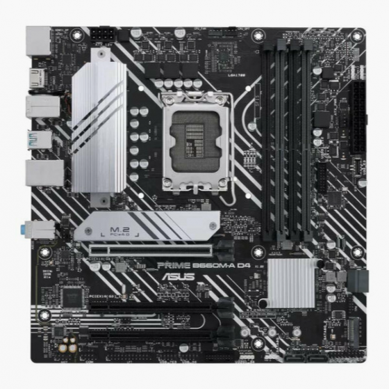 Материнская плата Asus Prime B660m-A D4-Csm (Lga1700, Matx) 90mb19k0-M1eayc Lga1700 (арт-1200) Донецк
