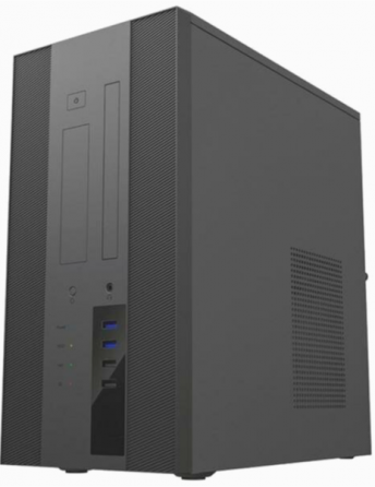 Корпус Mini-Tower Powerman (Ek303bk) без бп, Mini Itx, Black, No Led. (арт-9159) Донецк