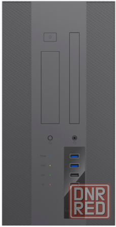 Корпус Mini-Tower Powerman (Ek303bk) без бп, Mini Itx, Black, No Led. (арт-9159) Донецк - изображение 3