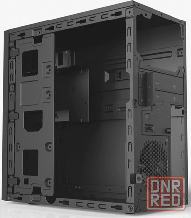 Корпус Mini-Tower Powerman (Ek303bk) без бп, Mini Itx, Black, No Led. (арт-9159) Донецк - изображение 2