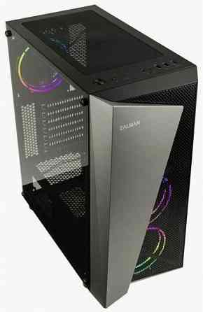 Корпус Zalman S4 Plus, Atx, Black, Window, 1x5.25", 4x3.5", 1x2.5", 2xusb2.0, 1xusb3.0, Front 2x120m Донецк