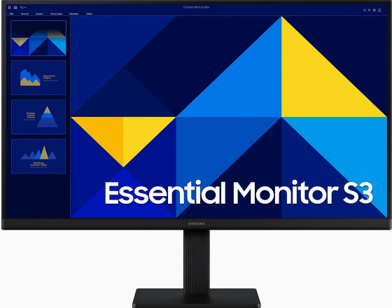 Монитор 23.6" Samsung S24d300gai, Ips/Fullhd/100гц (Ls24d300gaixci) черный (арт-6482) Макеевка