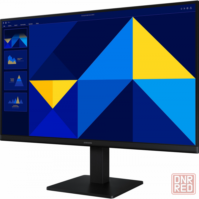 Монитор 23.6" Samsung S24d300gai, Ips/Fullhd/100гц (Ls24d300gaixci) черный (арт-6482) Макеевка - изображение 3