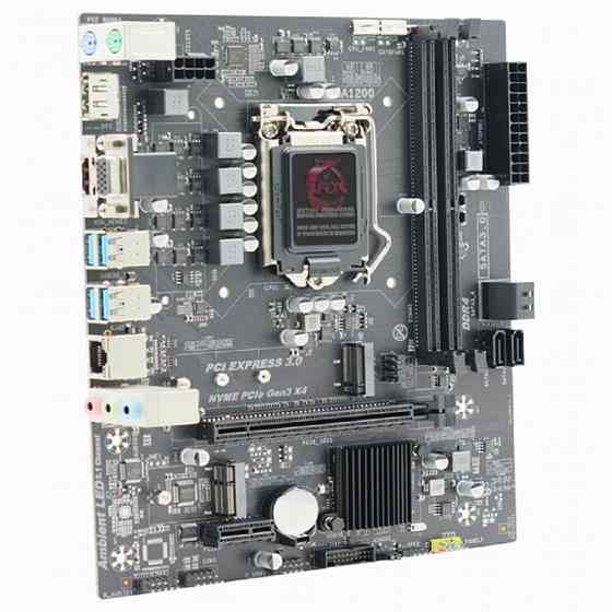Материнская плата Afox Ih470d4-Ma5-V2 , Lga1200, Rtl (арт-8283) Макеевка