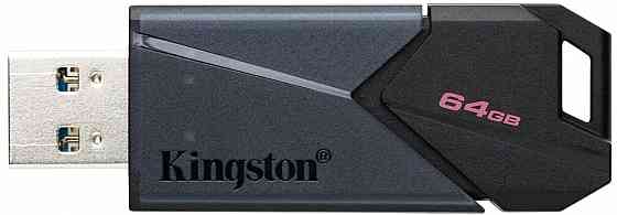 Накопитель Usb 3.2 128гб Kingston Datatraveler Exodia Onyx (Dtxon/128gb), черный (арт-5522) Донецк