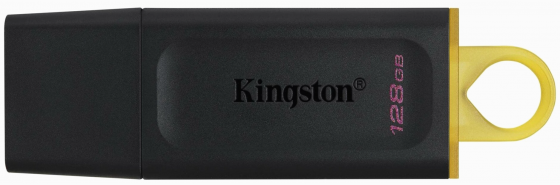 Флешка Kingston Dt Exodia 128гб, Usb-A 3.2, чёрный+жёлтый (Dtx/128gb) (арт-6809) Донецк