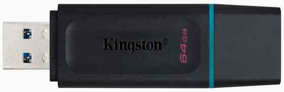 Накопитель Usb 3.2 64gb Kingston Datatraveler Exodia Dtx/64gb Gen 1 Black/Teal (арт-4565) Донецк