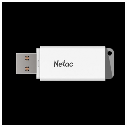 Накопитель Usb 3.0 128gb Netac Nt03u185n-128g-30wh U185, белый (арт-3685) Донецк