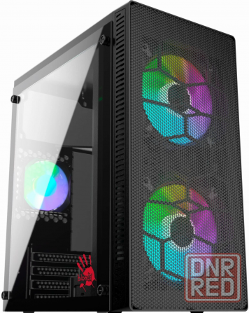 Корпус Matx Bloody Bd-Cc101f, Mini-Tower, без бп, черный [Bd-Cc101f-Bk] (арт-2458) Макеевка - изображение 1